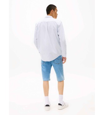 Tommy Jeans Oxford-Hemd in normaler Passform blau