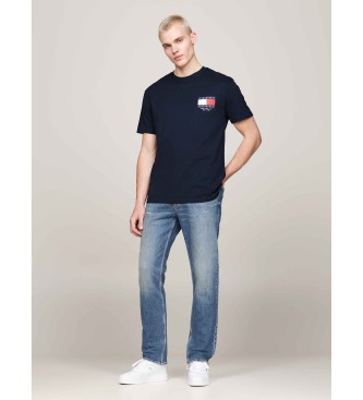 Tommy Jeans Camiseta con logo en la espalda marino