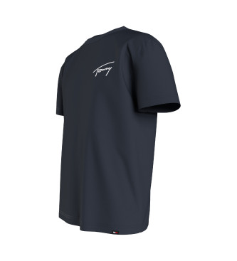 Tommy Jeans Reg Signature T-shirt navy