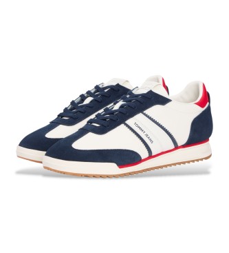 Tommy Jeans Zapatillas de Piel Retro blanco