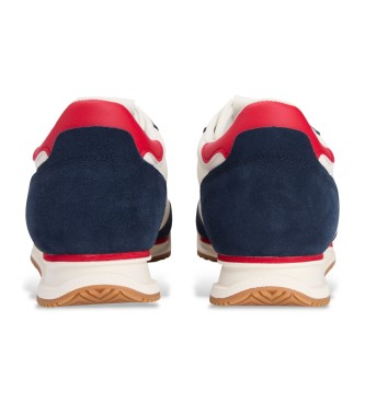 Tommy Jeans Zapatillas de Piel Retro blanco