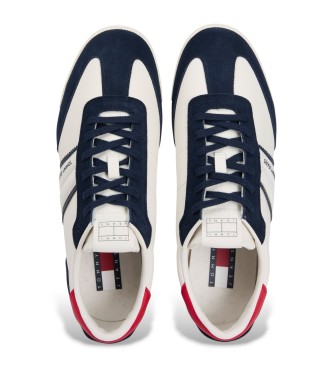 Tommy Jeans Zapatillas de Piel Retro blanco