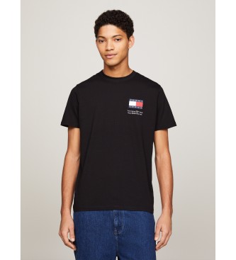 Tommy Jeans Set van 2 Slim T-shirts met logo wit, zwart