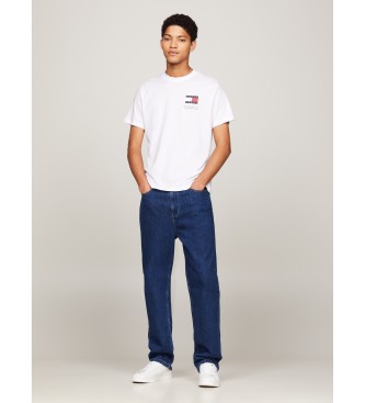 Tommy Jeans Set van 2 Slim T-shirts met logo wit, zwart