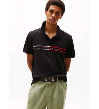 Tommy Jeans Polo TJM blanco negro