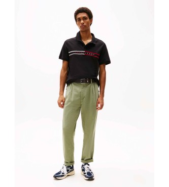 Tommy Jeans TJM poloshirt hvid sort