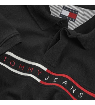 Tommy Jeans Plo TJM branco preto