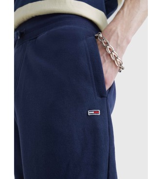 Tommy Jeans Pantaln de Felpa Slim marino