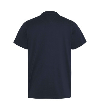 Tommy Jeans T-shirt Slim Linear w kolorze granatowym