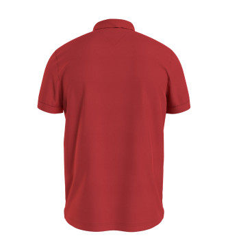 Tommy Jeans Polo Slim Logo rood