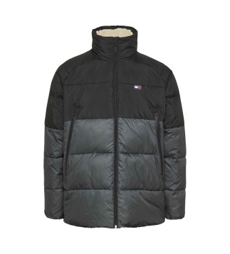 Tommy Jeans Abirgo puffer Vail Two Tone zwart