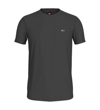 Tommy Jeans Graues T-Shirt mit schmaler Passform