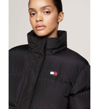 Tommy Jeans Manteau  capuche matelass Alaska noir