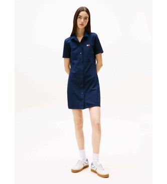 Tommy Jeans Robe polo marine