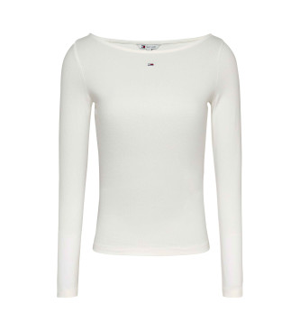 Tommy Jeans Long sleeve t-shirt white ecru