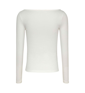 Tommy Jeans Long sleeve t-shirt white ecru