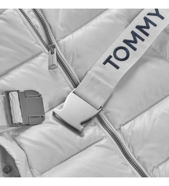 Tommy Jeans Down jacket with white belt