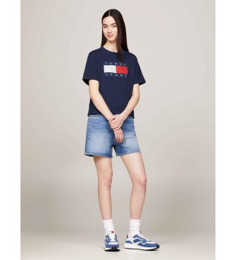 Tommy Jeans Loose fitting logo t-shirt navy