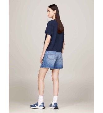 Tommy Jeans Loose fitting logo t-shirt navy