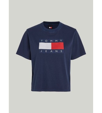 Tommy Jeans Loose fitting logo t-shirt navy