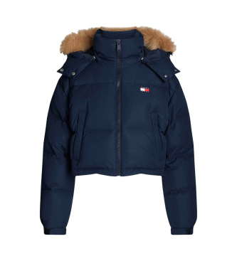 Tommy Jeans Alaska Faux Navy-frakke