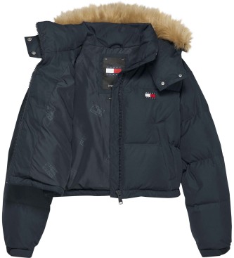 Tommy Jeans Alaska Faux Navy-frakke