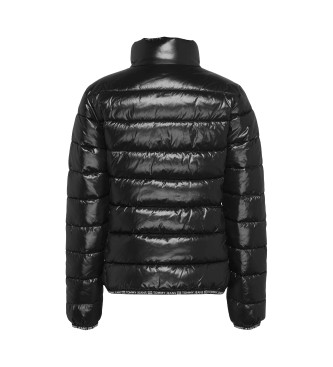 Tommy Jeans Extra shiny quilted jacket black