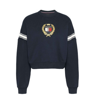 Tommy Jeans Lockeres Sweatshirt Prep navy 