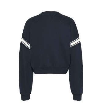 Tommy Jeans Ohlapna majica Prep navy 