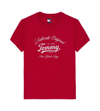 Tommy Jeans Essential T-shirt red