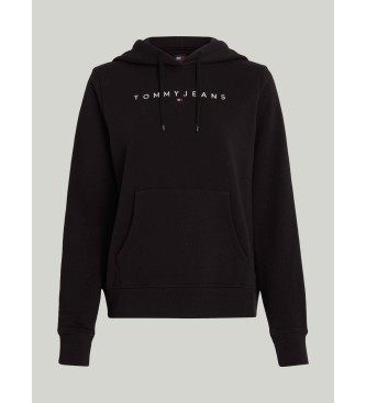 Tommy Jeans Monotype Sweatshirt schwarz