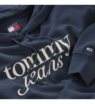 Tommy Jeans Felpa RLX blu scuro