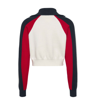 Tommy Jeans Chaqueta Colorblock blanco