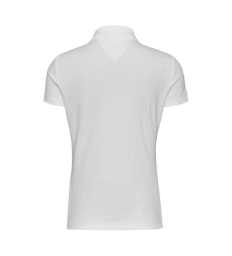 Tommy Jeans Polo Slim Essential white ecru