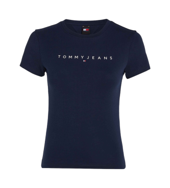 Tommy Jeans Camiseta slim marino