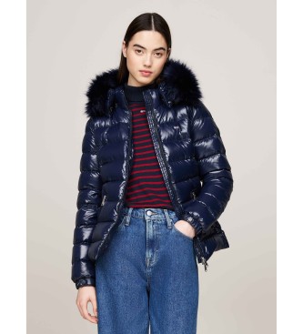 Tommy Jeans Giubbotto imbottito con imbottitura in piuma blu navy