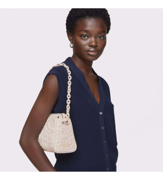 TOUS Greta beige skuldertaske i lder