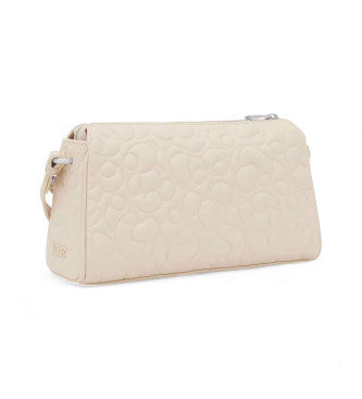 TOUS Greta beige skuldertaske i lder