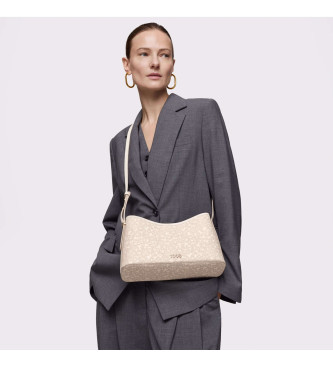 TOUS Kaos Mini Lines beige stor messengertaske