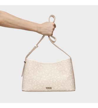 TOUS Kaos Mini Lines beige stor messengertaske
