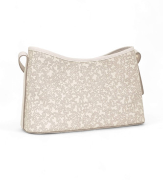 TOUS Kaos Mini Lines beige stor messengertaske
