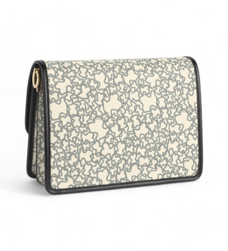 TOUS Borsa a tracolla M. Audree K Mini beige e nera