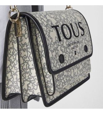 TOUS Borsa a tracolla M. Audree K Mini beige e nera