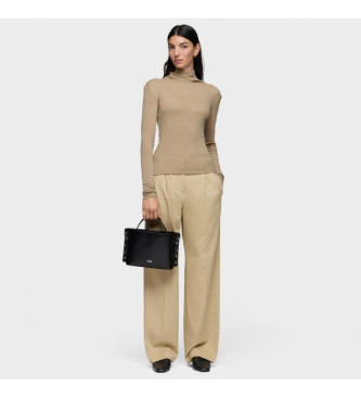 TOUS M Jewerly Studs bolsa de ombro preta