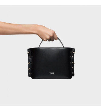 TOUS M Jewerly Studs bolsa de ombro preta