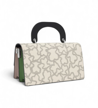 TOUS Kaos Icon beige skuldertaske M. Flap beige