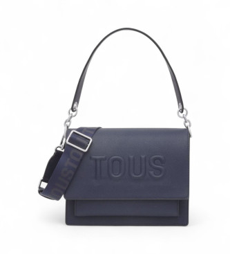TOUS Audree Brenda marinebl mellemstor taske