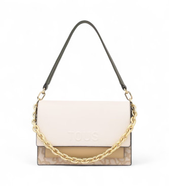 TOUS Audree Kaos Icon beige medium messenger taske