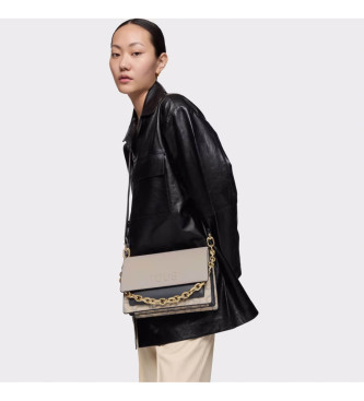 TOUS Audree Kaos Icon taupe medium messenger taske