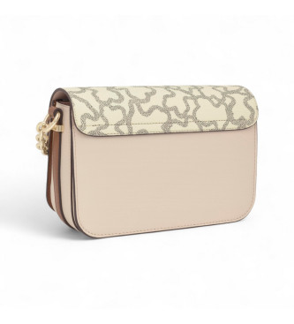 TOUS Saco de mensageiro castanho mdio Chain Kaos Icon